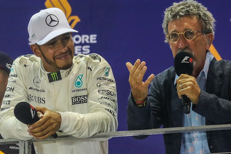 Lewis Hamilton und Eddie Jordan