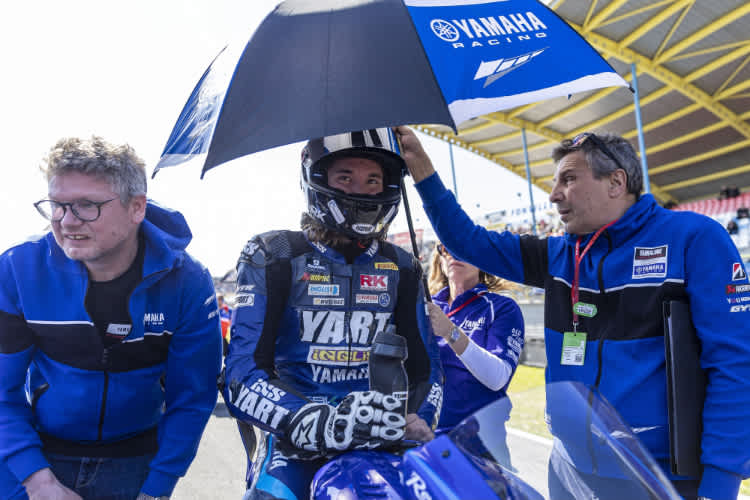 Tom Edwards hatte in Assen Supersport-Premiere