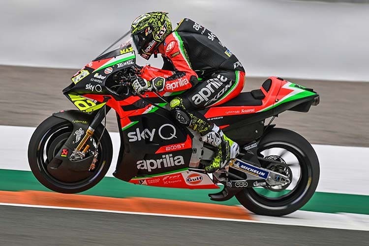 Aleix Espargaró: Crash in Turn 8