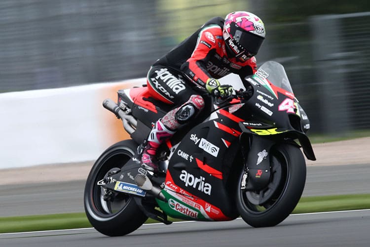 Aleix Espargaró auf der Aprilia