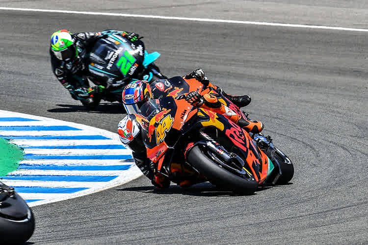 Starke Performance: Pol Espargaró vor Binder und Morbidelli, der Fünfter wurde