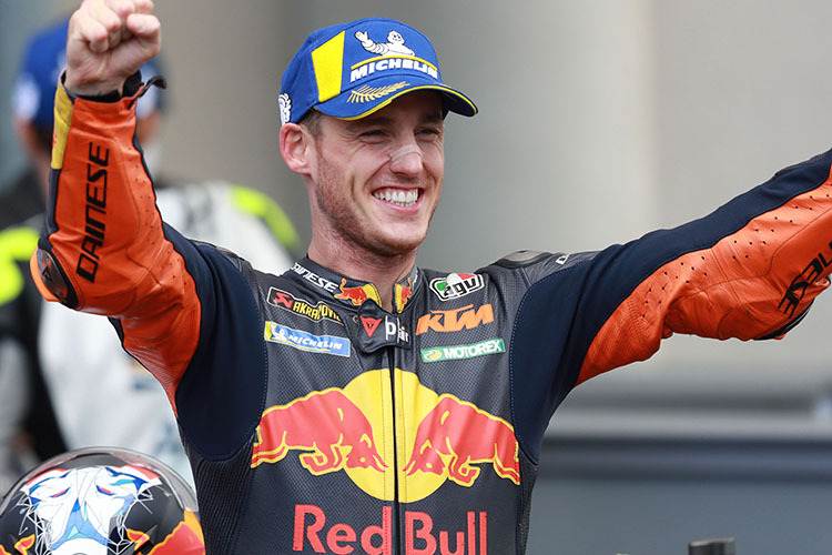 Pol Espargaró jubelt über Platz 3