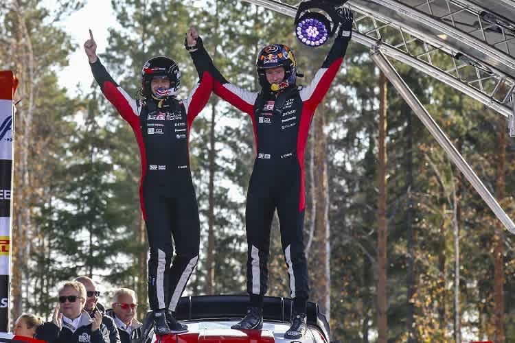 Scott Martin und Elfyn Evans