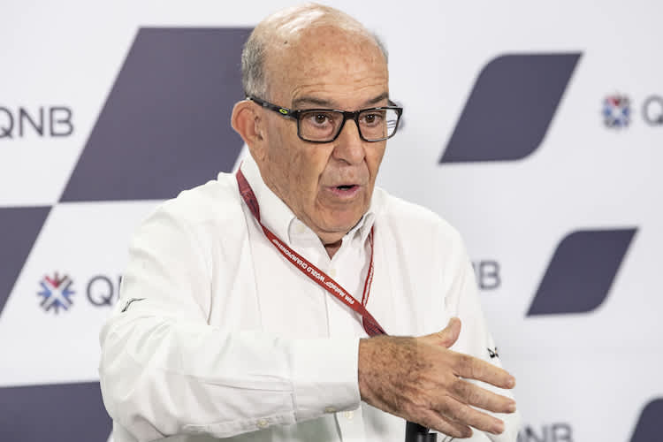 Dorna-CEO Carmelo Ezpeleta