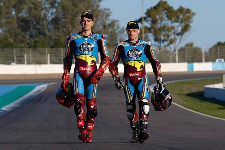 Augusto Fernandez und Sam Lowes
