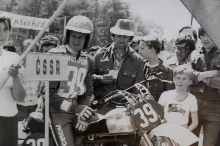 Jaroslav Falta im Jahre 1980 in Holice