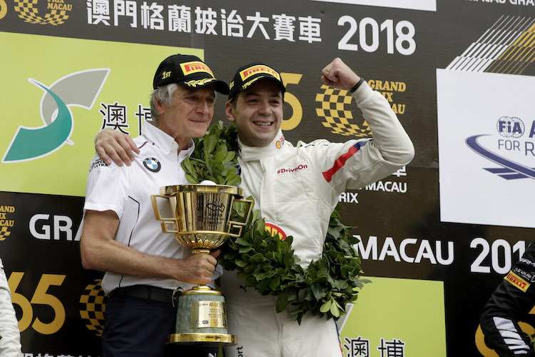 Augusto Farfus mit Charly Lamm