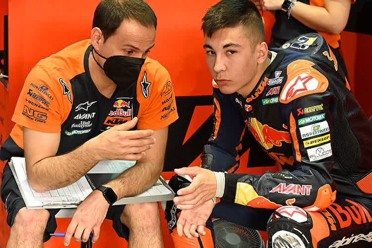 Tadellose Zusammenarbeit mit der Crew: Raúl Fernandez