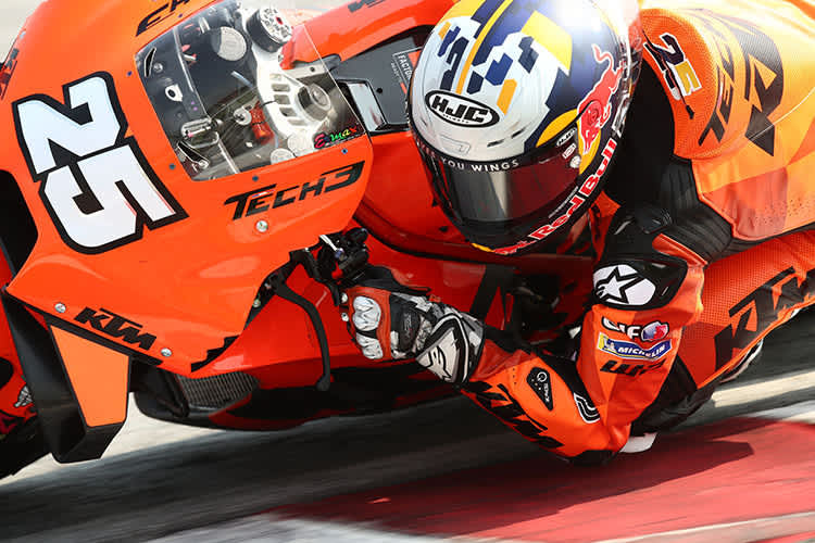 Bestzeit am ersten Tag: Raúl Fernández in Sepang