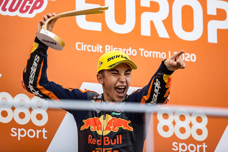 Raúl Fernandez: 2021 in der Moto2