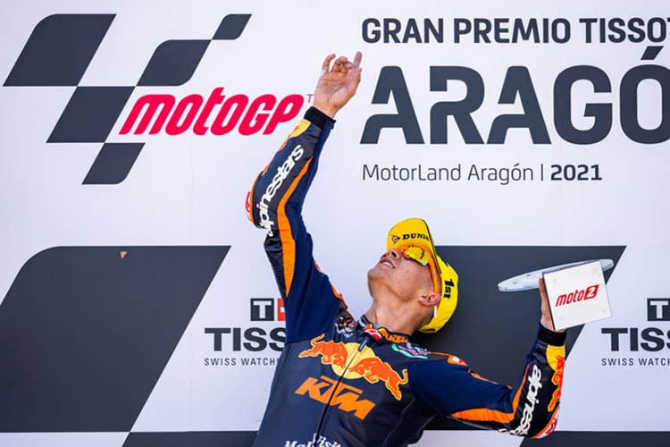 Schon sechs Moto2-Siege: Rookie Raúl Fernández