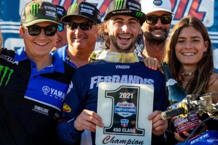 Dylan Ferrandis wurde in Pala 2 vorzeitig US Motocross Champion