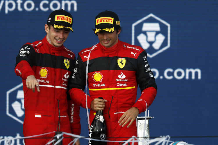 Charles Leclerc und Carlos Sainz bekommen für Barcelona ein Update