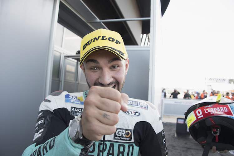 Dennis Foggia schnappte sich in Misano von Startplatz 14 den Sieg 