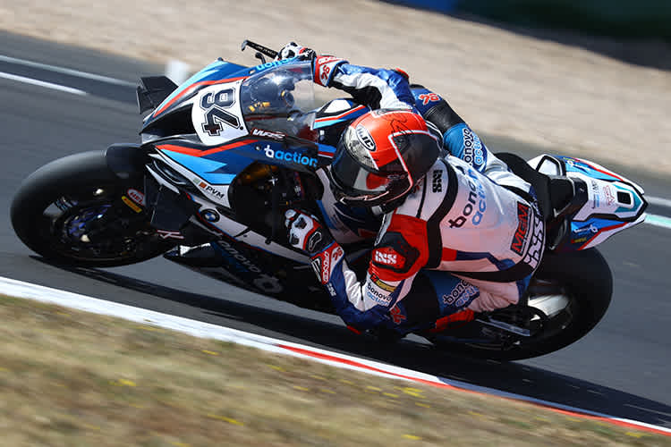 Jonas Folger auf der BMW