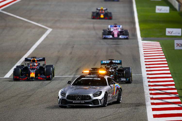 Safety-Car-Einsatz in Bahrain