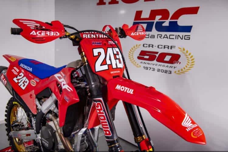 Honda feiert in Spanien am Wochenende 50 Jahre Cross-WM