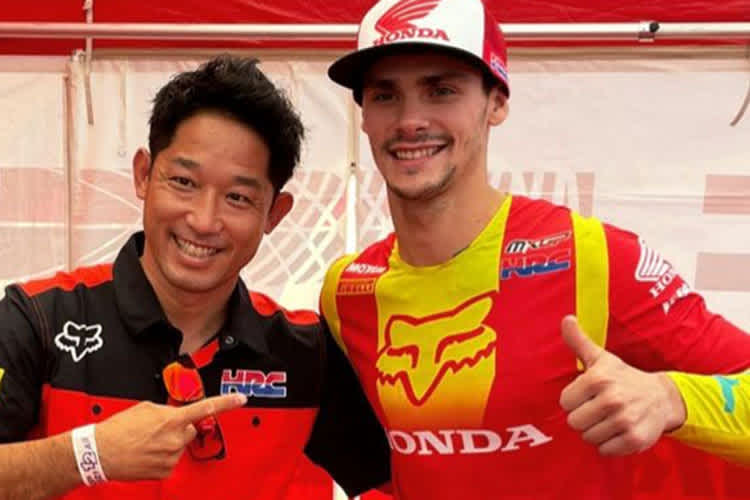 Zu Besuch bei Tim Gajser: Trial-Ikone Takahisa Fujinami