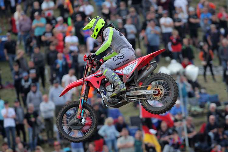 Tim Gajser gewann den Großen Preis von Deutschland