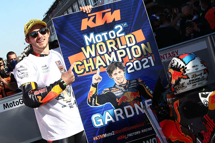 Remy Gardner ist Weltmeister