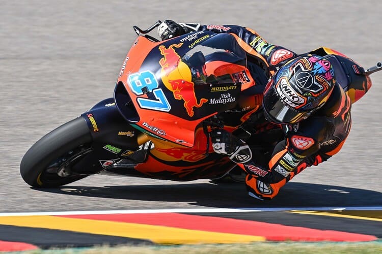 Remy Gardner startete gut in das Rennwochenende am Sachsenring