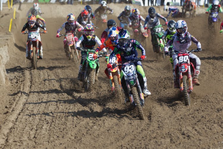 Jago Geerts holte den Holeshot in Lauf 1