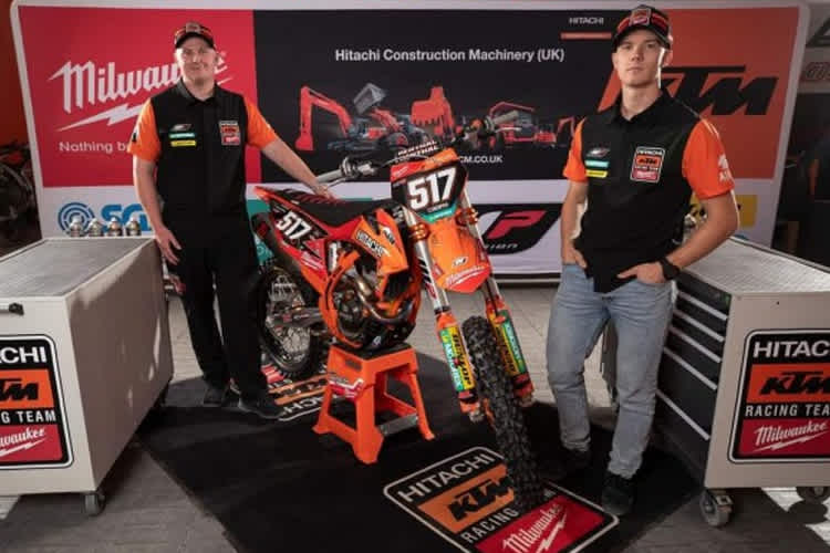 Isak Gifting dockt im Team 'Hitachi KTM fuelled by Milwaukee' an
