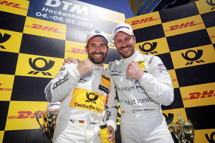 Timo Glock und Gary Paffett