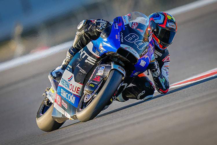 Zonta van den Goorbergh auf der NTS-Moto2