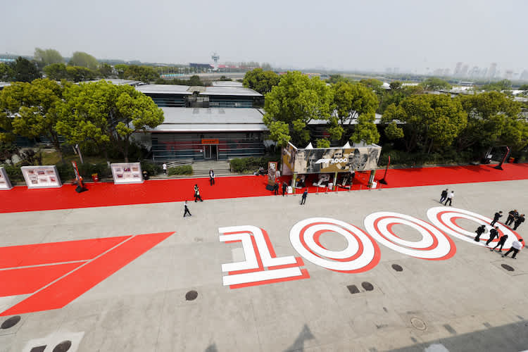 Die Formel 1 feierte sich in China 2019 selber