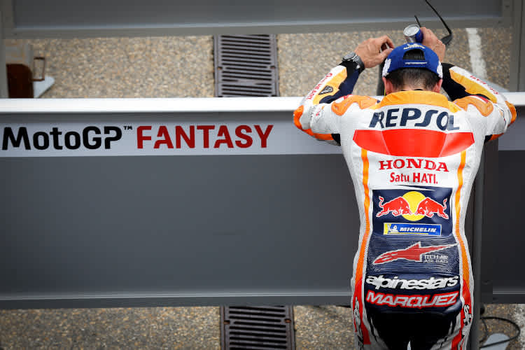 Marc Márquez nach dem Comeback-Sieg auf dem Sachsenring