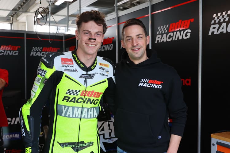 Thomas Gradinger und Tom Eder (v.li.)