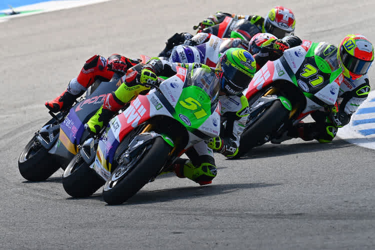 Eric Granado sicherte sich den Sieg im ersten MotoE-Lauf in Jerez