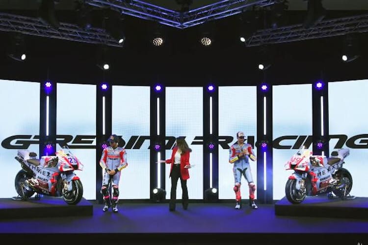 In der Box von Valencia: Zu Ehren von Fausto Gresini war Gresini Racing schon in dieser Woche wieder an der Rennstrecke