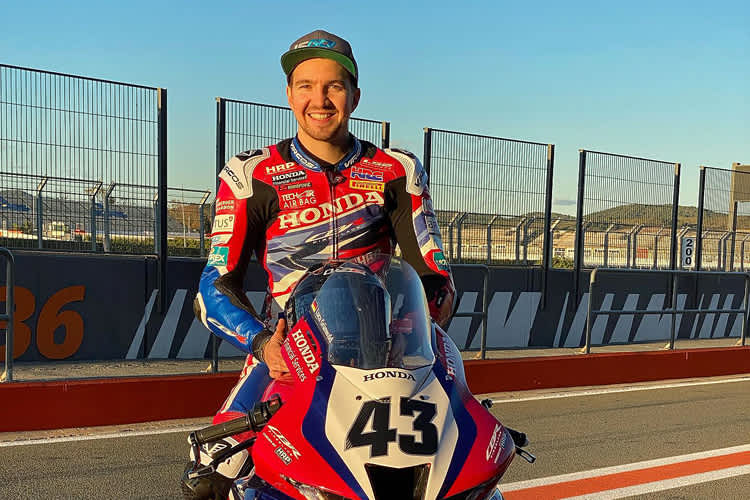 Luca Grünwald fährt jetzt Honda