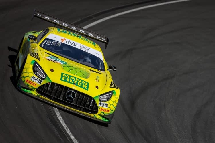 Der Mercedes-AMG GT3 von Landgraf im ADAC GT Masters