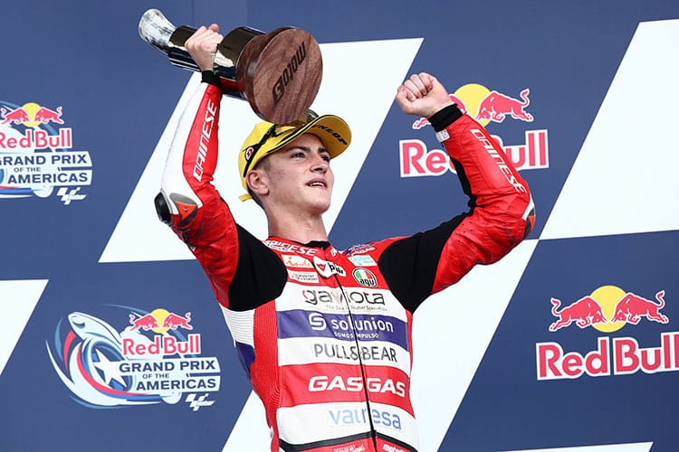 Erster GP-Sieg: Izan Guevara, Junioren-Weltmeister 2020