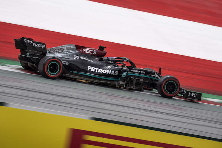 Lewis Hamilton stellte am Trainingsfreitag die Tagesbestzeit auf