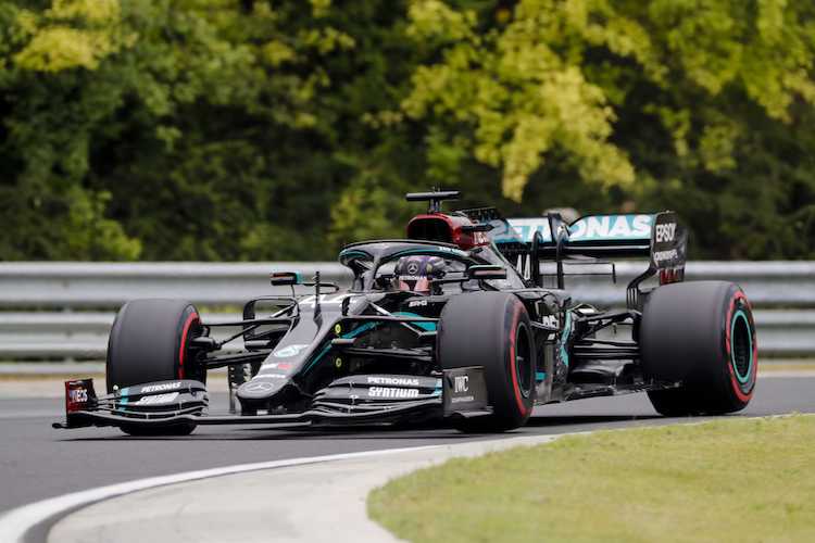 Lewis Hamilton war im Qualifying auf dem Hungaroring nicht zu schlagen