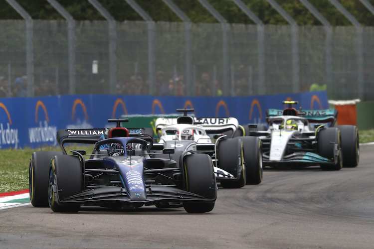 Lewis Hamilton biss sich an Pierre Gasly die Zähne aus