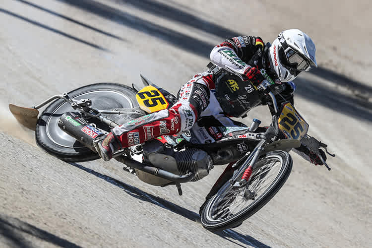 Michael Härtel ist auch auf der Langbahn schnell