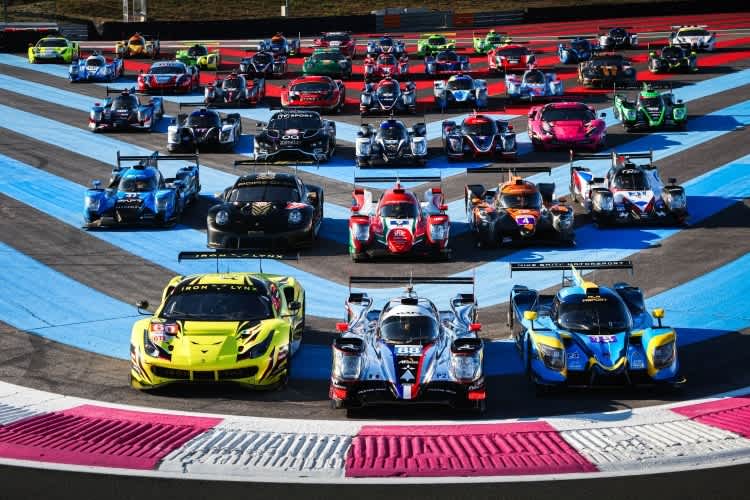 Das Feld der ELMS 2022 in Le Castellet