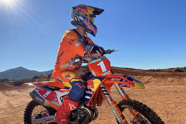 Jeffrey Herlings wollte in dieser Saison mit der Startnummer 1 des Weltmeisters antreten