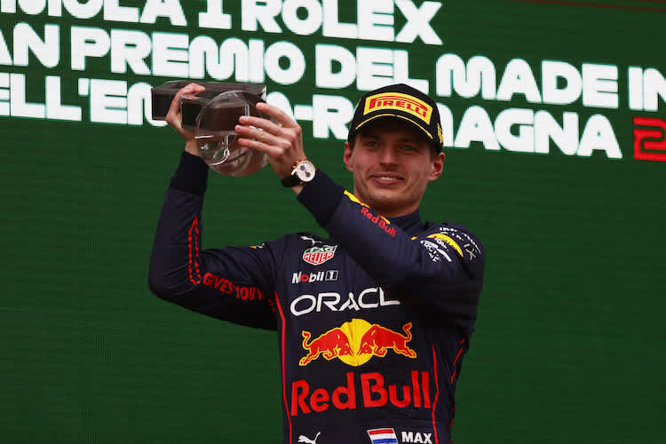Sieger Max Verstappen 