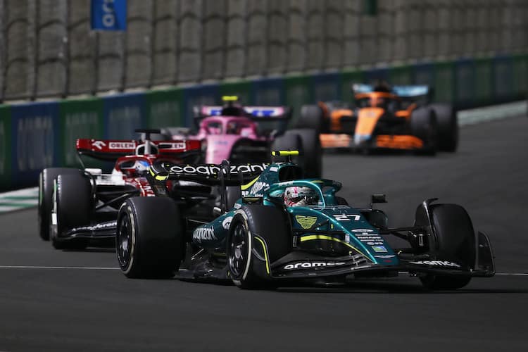 Nico Hülkenberg im Aston Martin