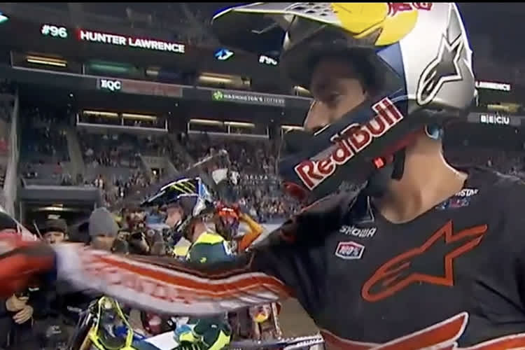 Hunter Lawrence gewann in Seattle