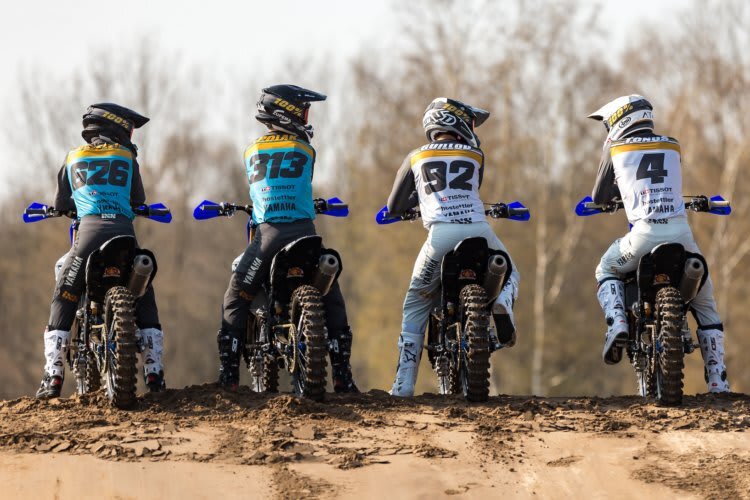 hostettler Yamaha bringt vier Piloten an den Start