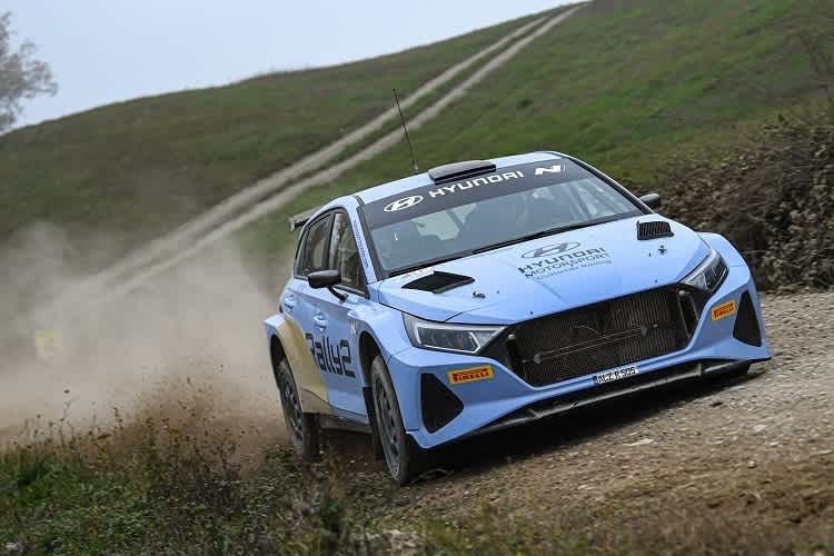 Test mt dem Hyundai N i20 Rally2 in Italien