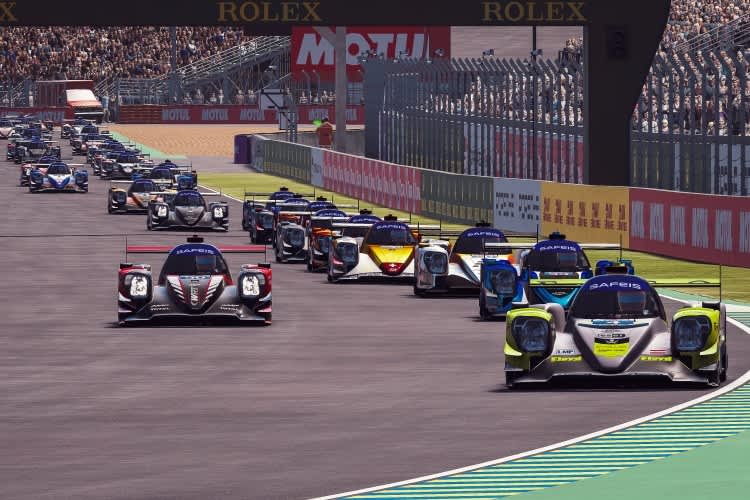 Start frei für die virtuellen 24h Le Mans