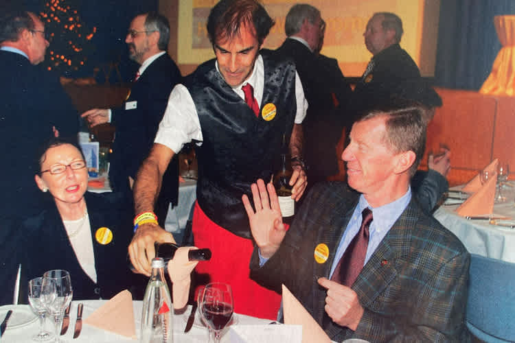 Emanuele Pirro und Walter Röhrl